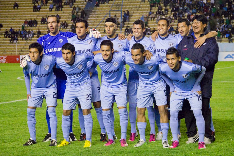 El equipo que presentó Bolivar  