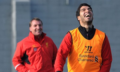 Brendan Rodgers Luis Suárez Liverpool