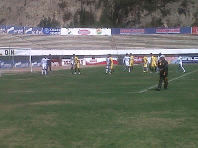 Amistoso entre The strongest y Tiquipaya