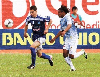 Leandro Ferreira y  Leonel Morales