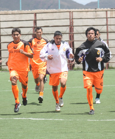 Real Potosí entrenamiento