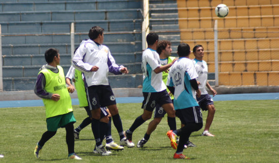 Real Potosí entrenamiento