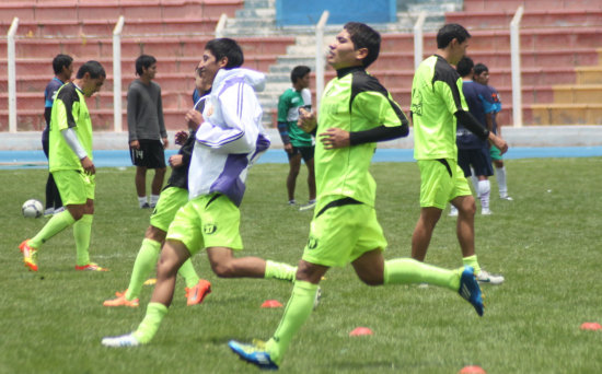 Real Potosí entrenamiento