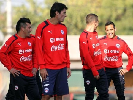 Chile con equipo completo 