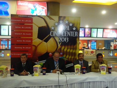 La Copa Cine Center confirmada para el 6 