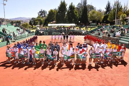 Acto inaugural de la Copa Davis