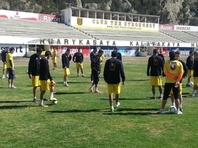 Los jugadores atigrados en su retorno a los entrenamientos