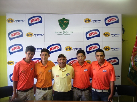 equipo Bolivia de golf