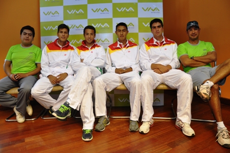 El equipo Bolivia fue presentado.