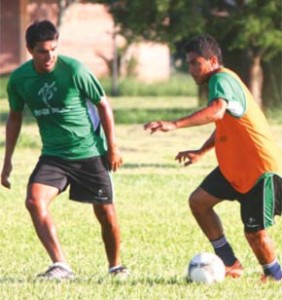 oriente entrenando