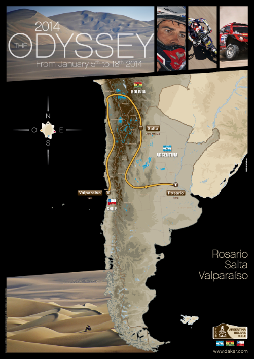 recorrido dakar 2014