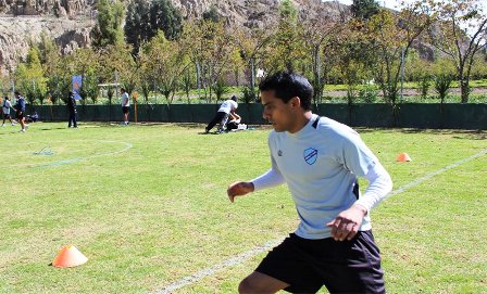 William Ferreira en su primer día de trabajo