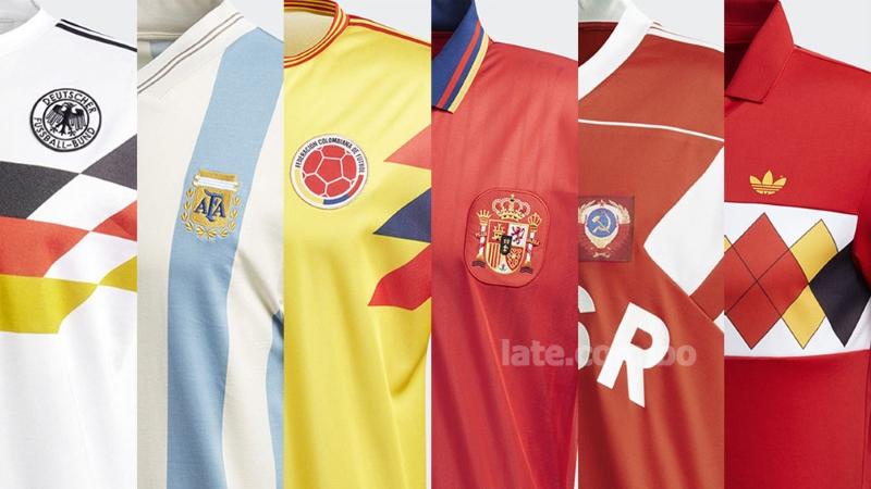 Adidas la lista de camisetas en Rusia -